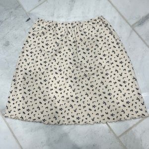 Brandy Melville floral print skirt